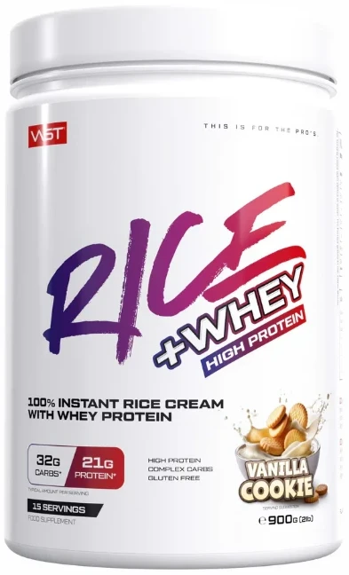 Vast Sports VAST Rice + Whey 900 g cream of rice : Skonis - Pieno su cinamonu