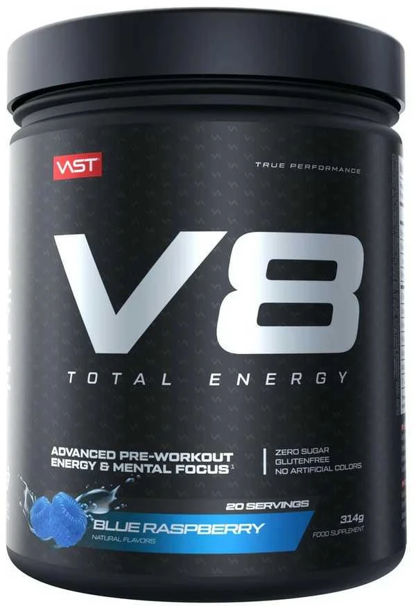Vast Sports VAST V8 Total Energy 20 porc. : Skonis - Citrininis