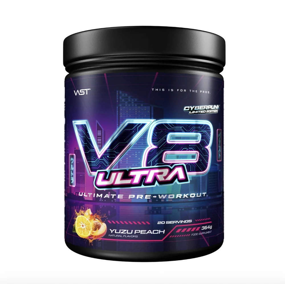 Vast Sports VAST V8 Ultra Pre-workout 364 g : Skonis - Gervuogių