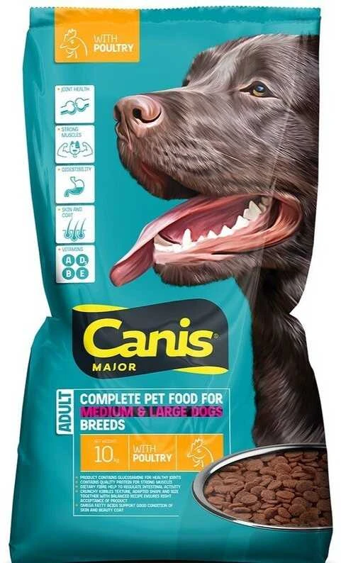 Sausas šunų maistas Canis, vištiena, 10 kg