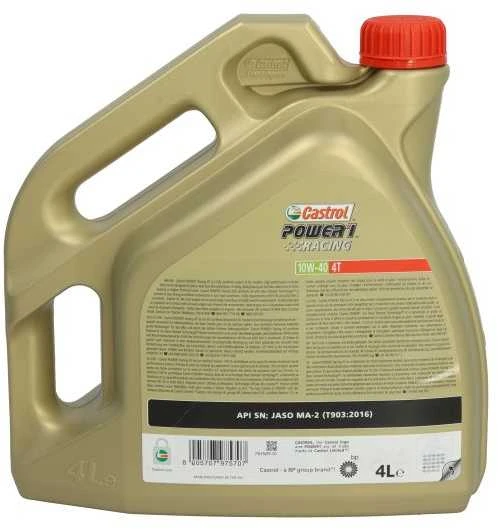 Alyva motociklams Castrol Power 1 Racing 10W40, 4L