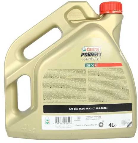 Alyva motociklams Castrol Power 1 Racing 10W50, 4L
