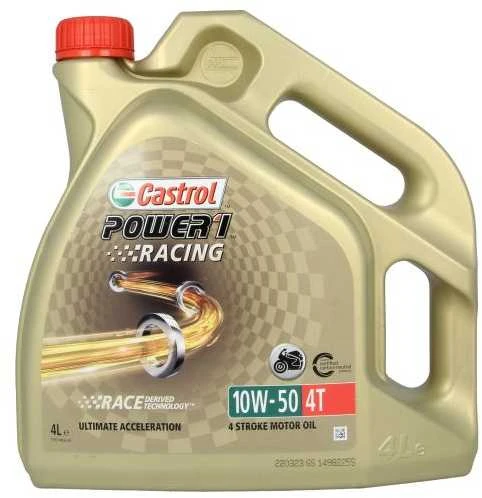 Alyva motociklams Castrol Power 1 Racing 10W50, 4L