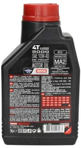 Alyva MOTUL 5000 4T 10W40 1ltr (104054)