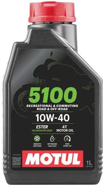 Alyva MOTUL 5100 4T 10W40 1ltr (104066)