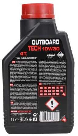 Alyva MOTUL OUTBOARD TECH 4T 10W30 1ltr (106453)