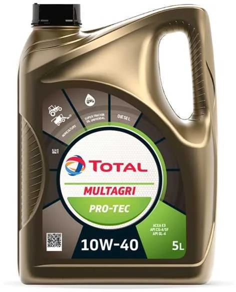 Alyva Total Multagri Pro-Tec 10W40, 5L