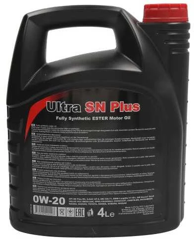 Champioil Variklio alyva Chempioil Ultra SN+ 0W20, 4L