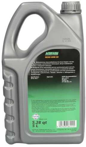 Fuchs Oil Transmisinė alyva Fuchs Agrifarm G.80W90, 5L