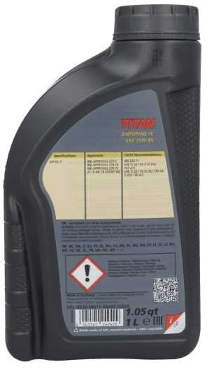 Fuchs Oil Transmisinė alyva Fuchs Titan SINTOP.FE 75W85, 1L