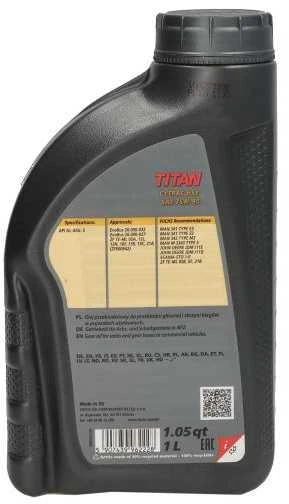 Fuchs Oil Transmisinė alyva Fuchs Titan CY.HSY 75W90, 1L