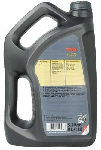 Fuchs Oil Variklio alyva Fuchs Titan GT1 F.3 5W40, 5L