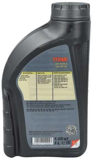 Fuchs Oil Variklio alyva Fuchs Titan GT1 F.5 0W20, 1L