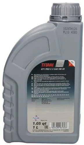 Fuchs Oil Variklio alyva Fuchs Titan GT1 PRO C3 5W30, 1L