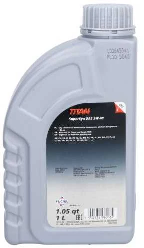 Fuchs Oil Variklio alyva Fuchs Titan SUP.5W40, 1L