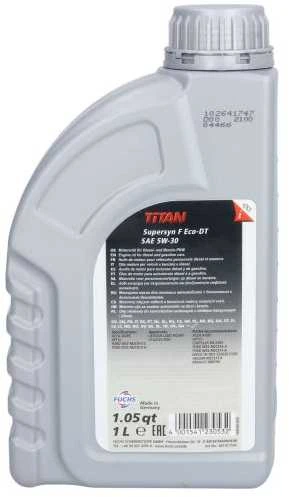 Fuchs Oil Variklio alyva Fuchs Titan SUP.F ECODT 5W30, 1L