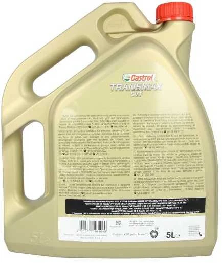 Transmisinė alyva Castrol Transmax CVT, 5L