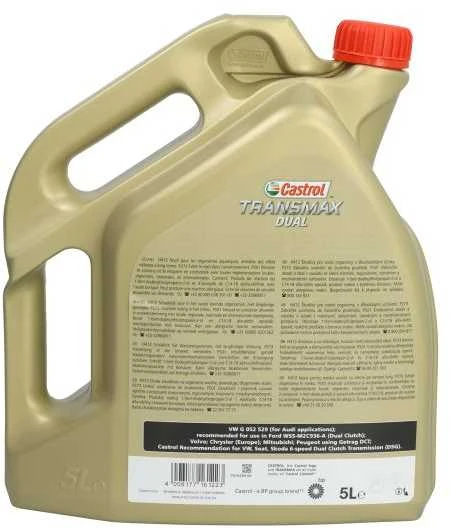 Transmisinė alyva Castrol Transmax DUAL, 5L