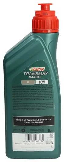 Transmisinė alyva Castrol Transmax M. EP 80W, 1L