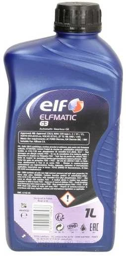Transmisinė alyva ELF ELFMATIC G3, 1L