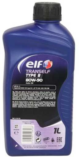 Transmisinė alyva ELF TRANSELF B 80W90, 1L