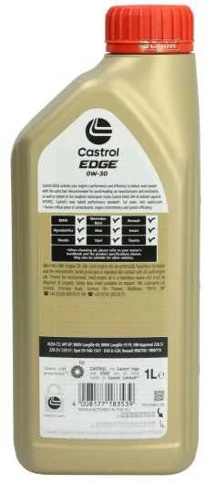 Variklinė alyva Castrol Edge 0W30, 1L