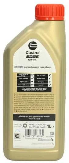 Variklinė alyva Castrol Edge 10W60 SUPERCAR, 1L