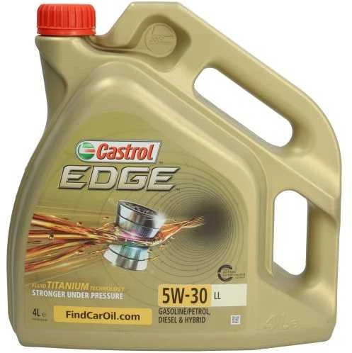 Castrol Alyva Edge 5W-30 LL sintetinė varikliams 4 L
