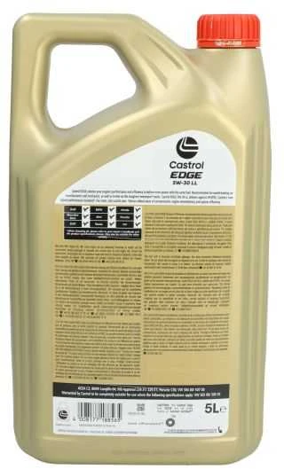 Variklinė alyva Castrol Edge 5W30 LL, 5L