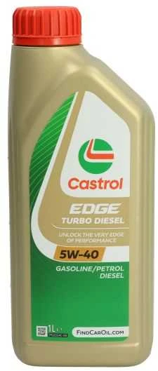 Castrol Alyva Edge Titanium Turbo Diesel FST 5W-40 sintetinė varikliams 1 L