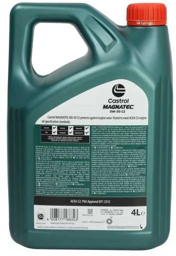 Castrol Alyva Magnatec Stop-Start 0W-30 sintetinė varikliams 4 L