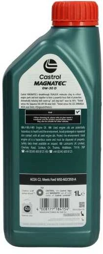 Variklinė alyva Castrol Magnatec 0W30 D, 1L
