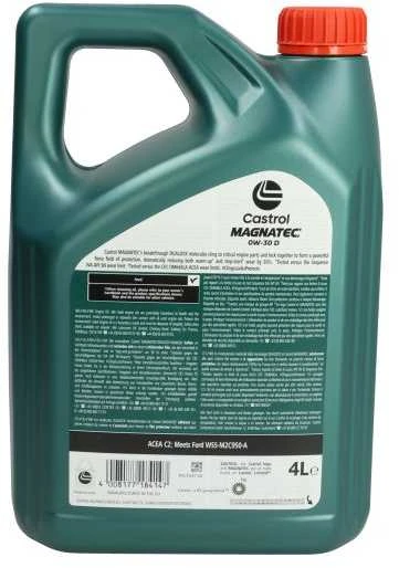 Variklinė alyva Castrol Magnatec 0W30 D, 4L