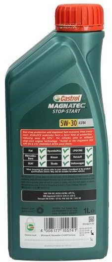 Variklinė alyva Castrol Magnatec 5W30 A3/B4, 1L