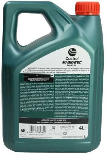 Castrol Alyva Magnatec 5W-30 A5 sintetinė varikliams 4 L