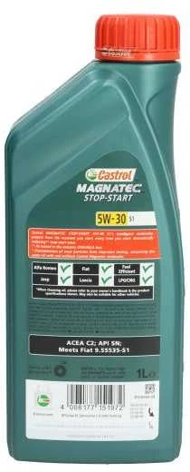 Variklinė alyva Castrol Magnatec 5W30 S1, 1L