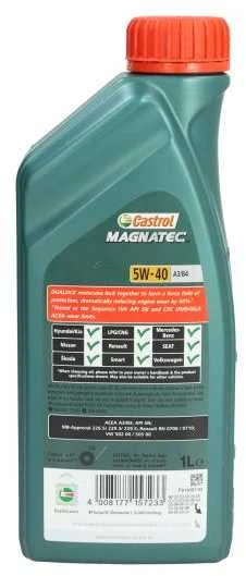 Variklinė alyva Castrol Magnatec 5W40 A3/B4, 1L
