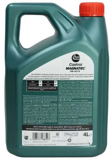 Variklinė alyva Castrol Magnatec 5W40 C3, 4L