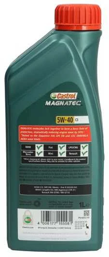 Variklinė alyva Castrol Magnatec 5W40 C3, 1L