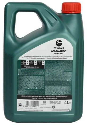 Variklinė alyva Castrol Magnatec 5W40 DPF, 4L