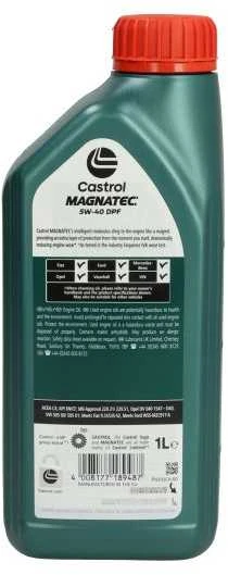 Variklinė alyva Castrol Magnatec 5W40 DPF, 1L