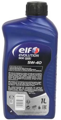Variklio alyva ELF Evolution 900 SXR 5W40, 1L