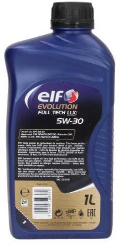 Variklio alyva ELF Evolution Fulltech LLX 5W30, 1L