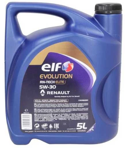 Variklio alyva ELF Evolution R-TECH ELITE 5W30, 5L