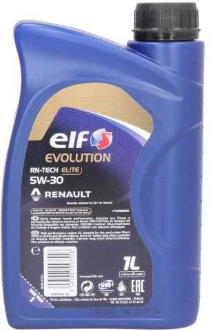 Variklio alyva ELF Evolution R-TECH ELITE 5W30, 1L