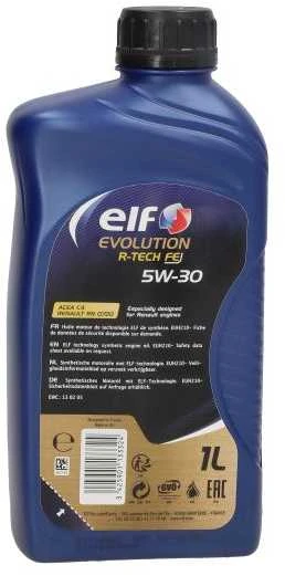 Variklio alyva ELF Evolution R-TECH FE 5W30, 1L