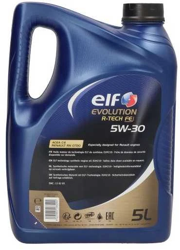 Variklio alyva ELF Evolution R-TECH FE 5W30, 5L