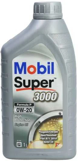 Mobil Alyva SUPER 3000 FORMULA P 0W/20 sintetinė varikliams 1 L