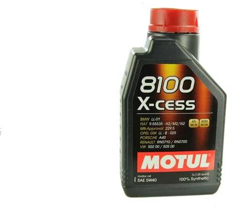 Alyva MOTUL 8100 X-cess 5W40 1ltr (102784)