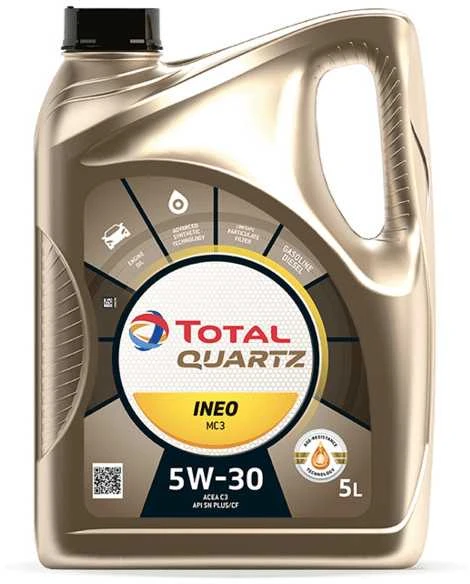 Total Alyva QUARTZ INEO MC3 5W/30 sintetinė varikliams 5 L